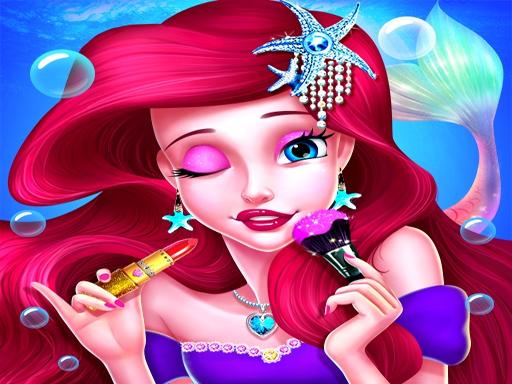 Mermaid Princess Makeup – Girls Fashion Salon