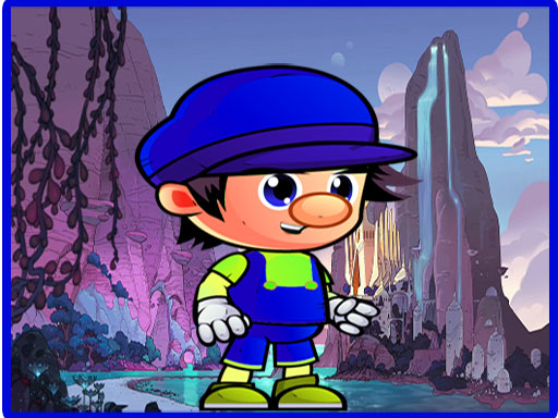 Image Super boy jump